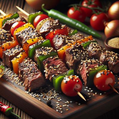 Image of Sesame Steak Kabobs