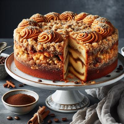 Image of Sesame Streusel Coffee Cake
