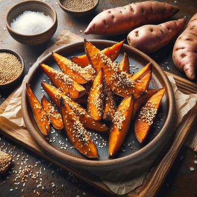 Image of Sesame Sweet Potato Wedges