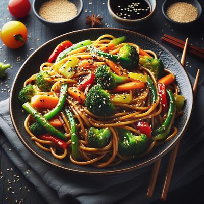 Image of Sesame Vegetable Lo Mein