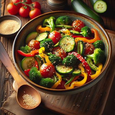 Image of Sesame Vegetable Medley