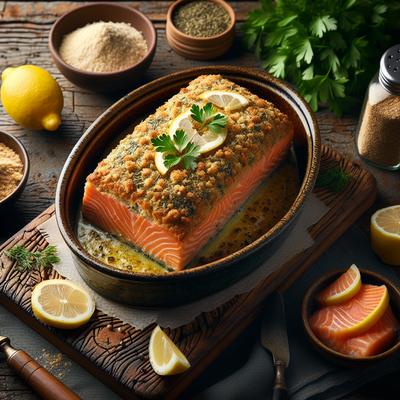 Image of Settlement Cookbook Salmon Loaf