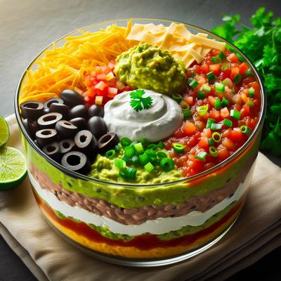 Image of Seven Layer Fresh Fiesta Dip Healthy Option