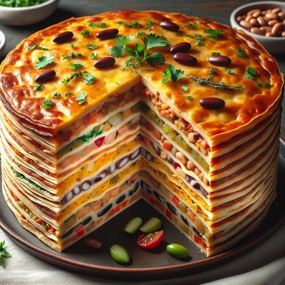 Image of Seven Layer Tortilla Pie