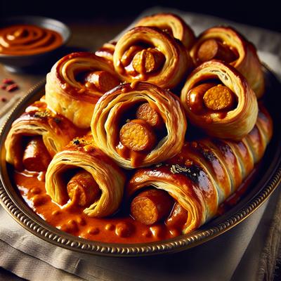 Image of Seventh Heaven Curried Sausage Rolls
