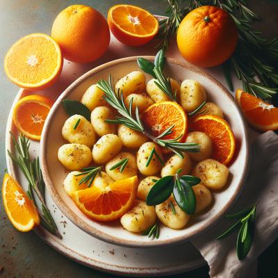 Image of Seville Orange and Rosemary Gnocchi Les Fougere's