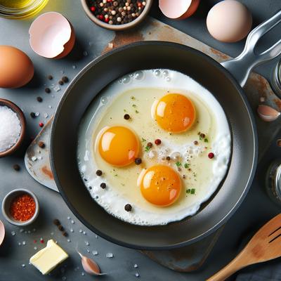 Image of Sexy Fried Eggs for Sunday Brunch