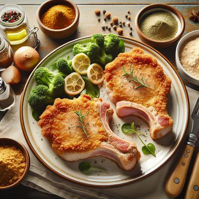 Image of Shake and Bake Pork Chops for Two