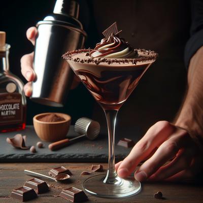 Image of Shaken but Not Stirred Chocolate Martini