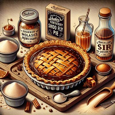 Image of Shaker Kentucky Shoo Fly Pie