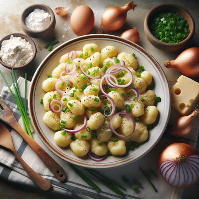 Image of Shallot and Chive Parisienne Gnocchi