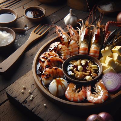 Image of Shallot Butter Sauce for Seafood Bbq