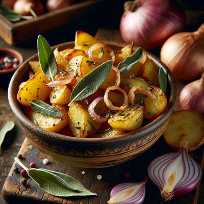 Image of Shallot Sage Potatoes