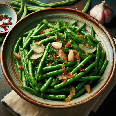 Image of Shallot Sauteed Green Beans