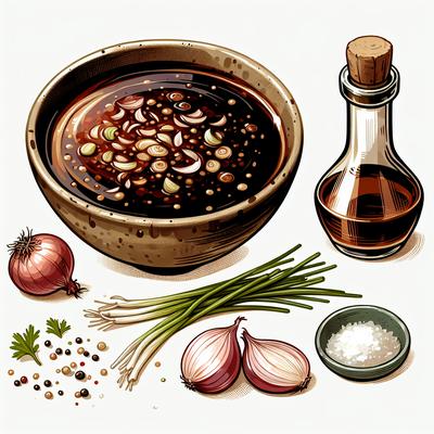Image of Shallot Soy Vinaigrette