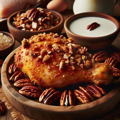 Image of Shallow Fry Buttermilk Pecan Chicken