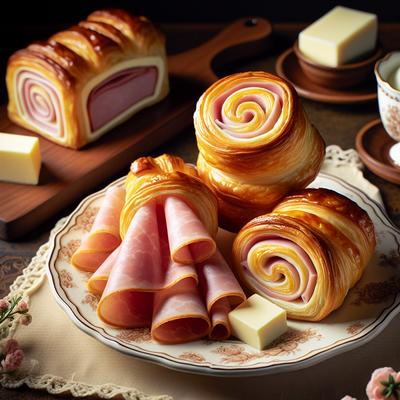 Image of Shan's Ham and Cream Cheese Pastry Rolls