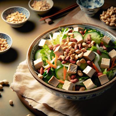Image of Shanghai Tofu and Peanut Salad