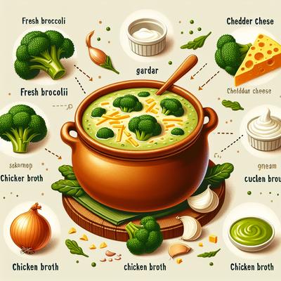 Image of Shannon's Crockpot Broccoli Cheese Soup