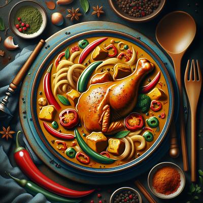 Image of Shannon's Curry Chicken That Firefighter Hubby Loves