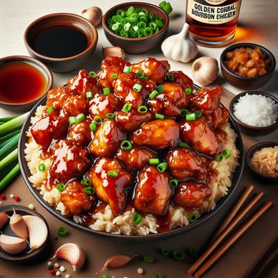 Image of Shannon's Golden Corral Bourbon Chicken