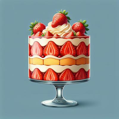 Image of Shannon's Strawberry Trifle