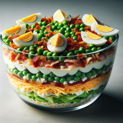 Image of Sharon's 8 Layer Salad
