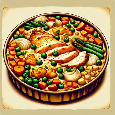 Image of Sharon's Amazing Chicken Casserole