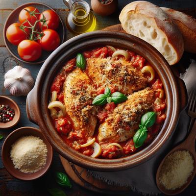 Image of Sharon's Crock Pot Chicken Parmesan
