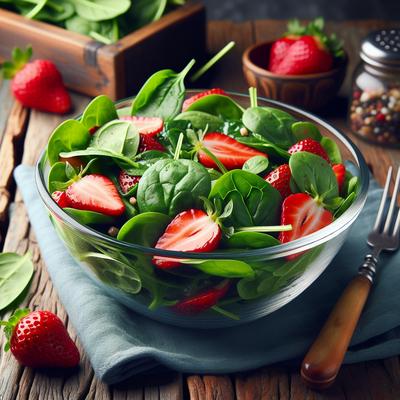 Image of Sharon's Spinach Strawberry Salad