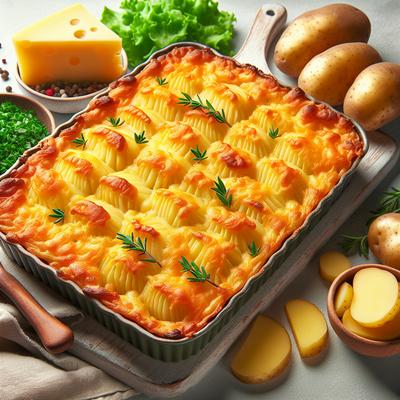 Image of Sharp Cheddar Potato Bake