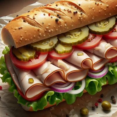 Image of Sharp Turkey Hoagie
