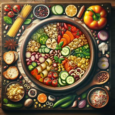 Image of Sharron's Easy Minestrone Soup