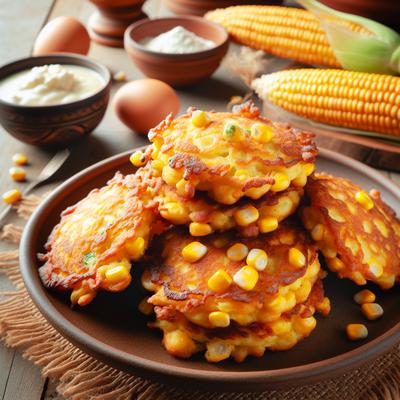 Image of Shaza's Favourite Corn Fritters