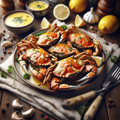 Image of Sheila's Sauteed Soft Shell Crabs with Lemon Butter Sauce
