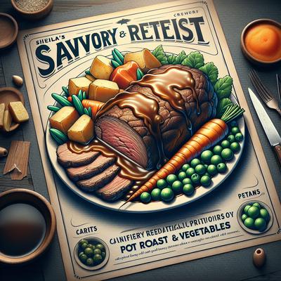 Image of Sheila's Savory Pot Roast and Vegetables with Gravy