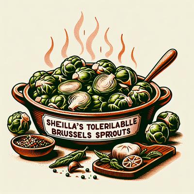 Image of Sheila's Tolerable Brussels Sprouts