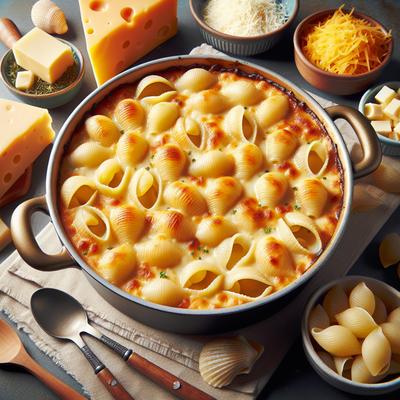Image of Shells and Cheese Stove Top Casserole