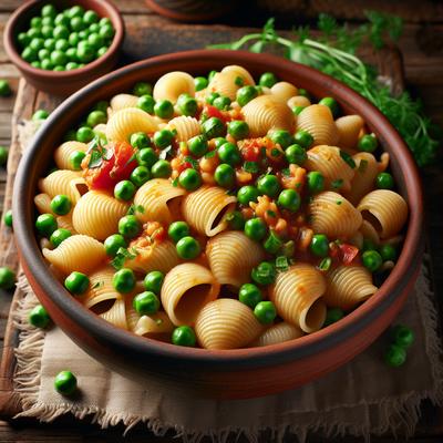 Image of Shells and Peas Poor Man's Pasta Sauce