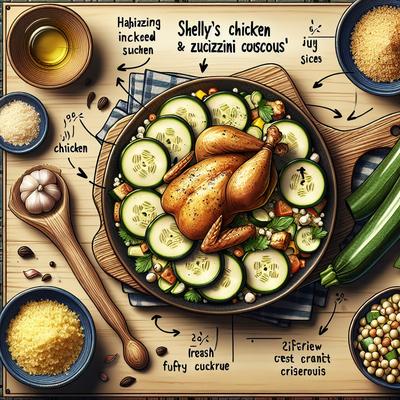 Image of Shelly's Chicken and Zucchini Couscous