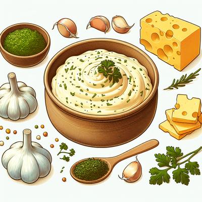 Image of Shelly's Garlic Cheese Dip