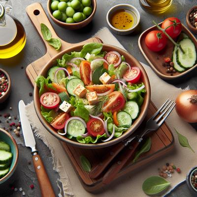 Image of Shelly's Mother's Delightful Salad and One of Winkki's Loves