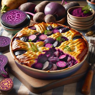Image of Shepherd's Big Purple Vegetable Pie