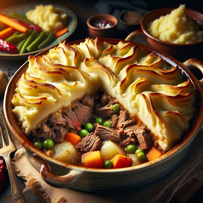 Image of Shepherd's Pie from Leftover Beef Roast and Mashed Potatoes