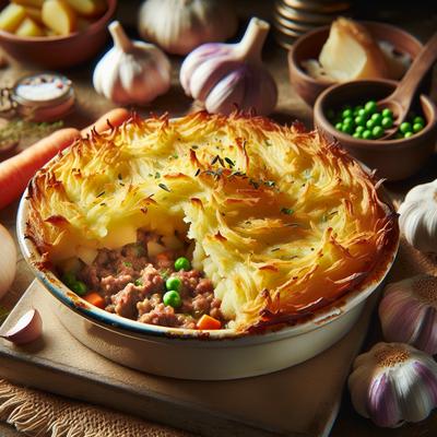 Image of Shepherd's Pie with Garlic Potato Topping