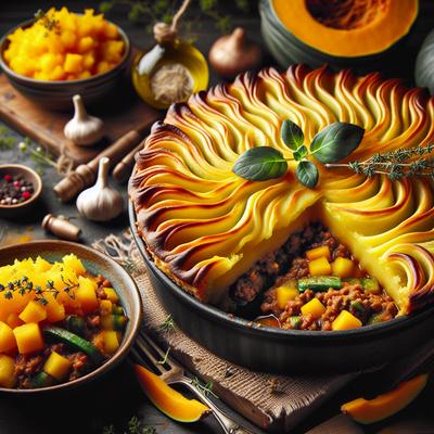 Image of Shepherd's Pie with Squash and Potato Topping