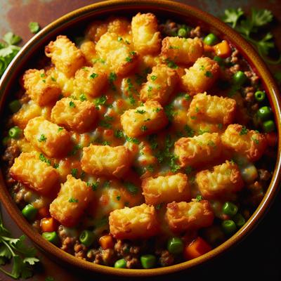 Image of Shepherd's Tater Tots Casserole