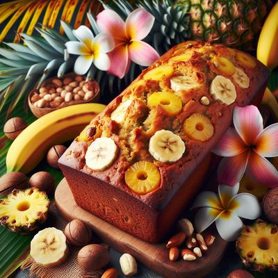 Image of Sheraton Maui Macadamia Nut Pineapple Banana Bread