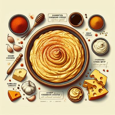 Image of Sherried Cheddar Cheese Dip