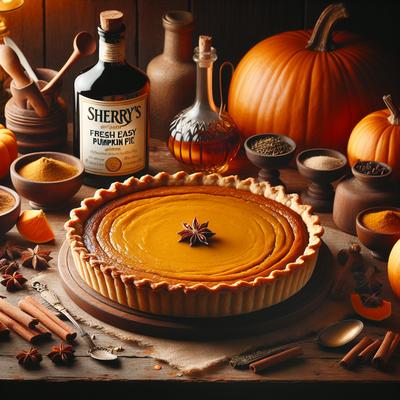 Image of Sherry's Fresh Easy Pumpkin Pie